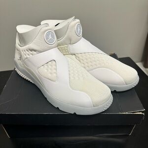 Air Jordan Trainer White Slip-On Athletic Sneakers Size 16 NWB